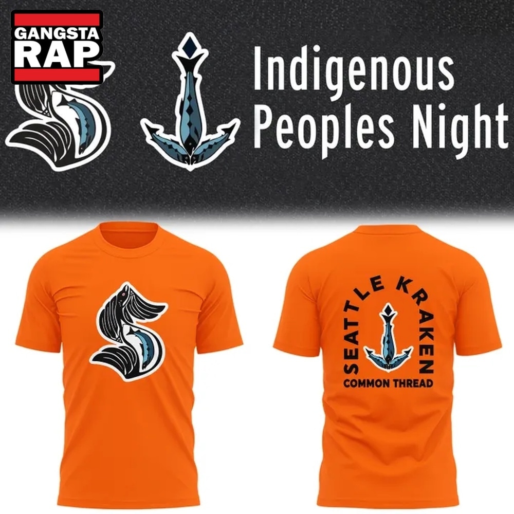 Seattle Kraken Indigenous Peoples Night Limited Edition T Shirt, Trending Design Shirt Seattle Kraken Indigenous Peoples Night Limited Edition T Shirt