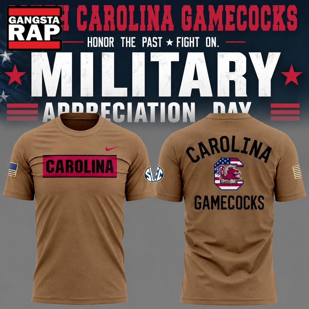 South Carolina Gamecocks x Military Appreciation 2026 Limited Edition T Shirt, Trending Design Shirt South Carolina Gamecocks X Military Appreciation 2026 Limited Edition T Shirt