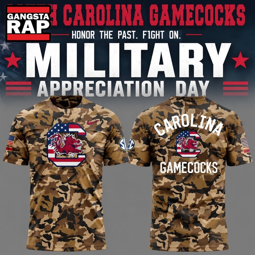 South Carolina Gamecocks x Military Appreciation 2026 Special New Camo 3D Shirt, Trending Design Shirt South Carolina Gamecocks X Military Appreciation 2026 Special New Camo 3D Shirt