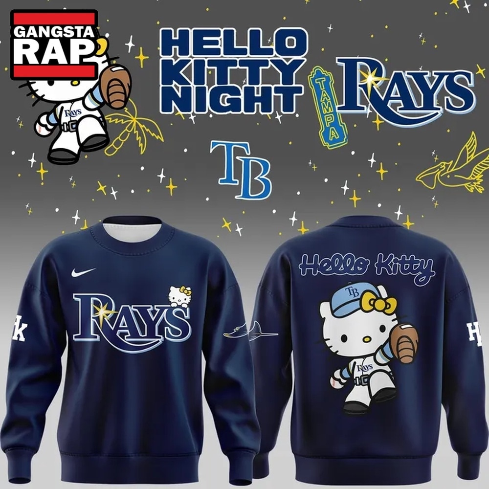 Special Edition Tampa Bay Rays x Hello Kitty Sweatshirt, Trending Design Shirt Special Edition Tampa Bay Rays x Hello Kitty Sweatshirt, Trending Design Shirt