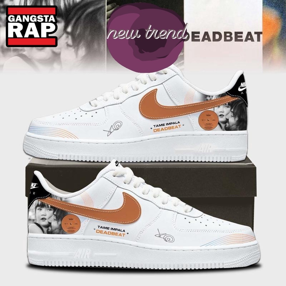 Tame Impala Deadbeat Tour 2026 Custom Air Force 1 Shoes Sneakers