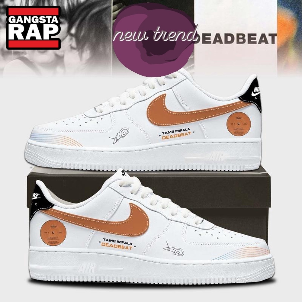 Tame Impala Deadbeat Tour 2026 Personalized Air Force 1 Shoes Sneakers