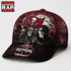 Tampa Bay Buccaneers NFL Horror Night Halloween 2026 Design Classic Cap, NFL Football Cap Tampa Bay Buccaneers Nfl Horror Night Halloween 2026 Design Classic Cap