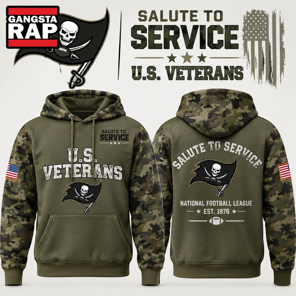 Tampa Bay Buccaneers x Salute To Service 2026 Limited Edition Hoodie, Trending Design Shirt Tampa Bay Buccaneers X Salute TO Service 2026 Limited Edition Hoodie