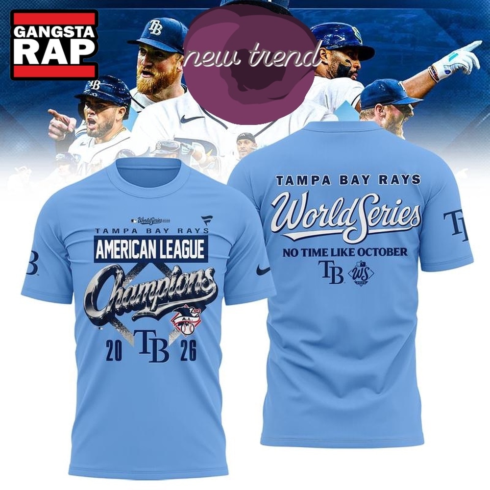 Tampa Bay Rays 2026 ALCS Champions World Series New Design T Shirt, Trending Design Shirt Tampa Bay Rays 2026 ALCS Champions World Series New Design T Shirt, Trending Design Shirt