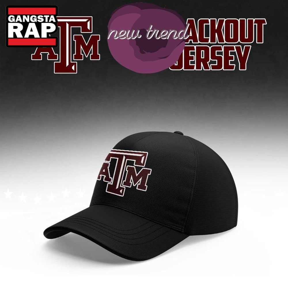 Texas A&M Hockey 2026 Blackout Limited Classic Cap, Trending Baseball Cap Texas A&M Hockey 2026 Blackout Limited Classic Cap, Trending Baseball Cap