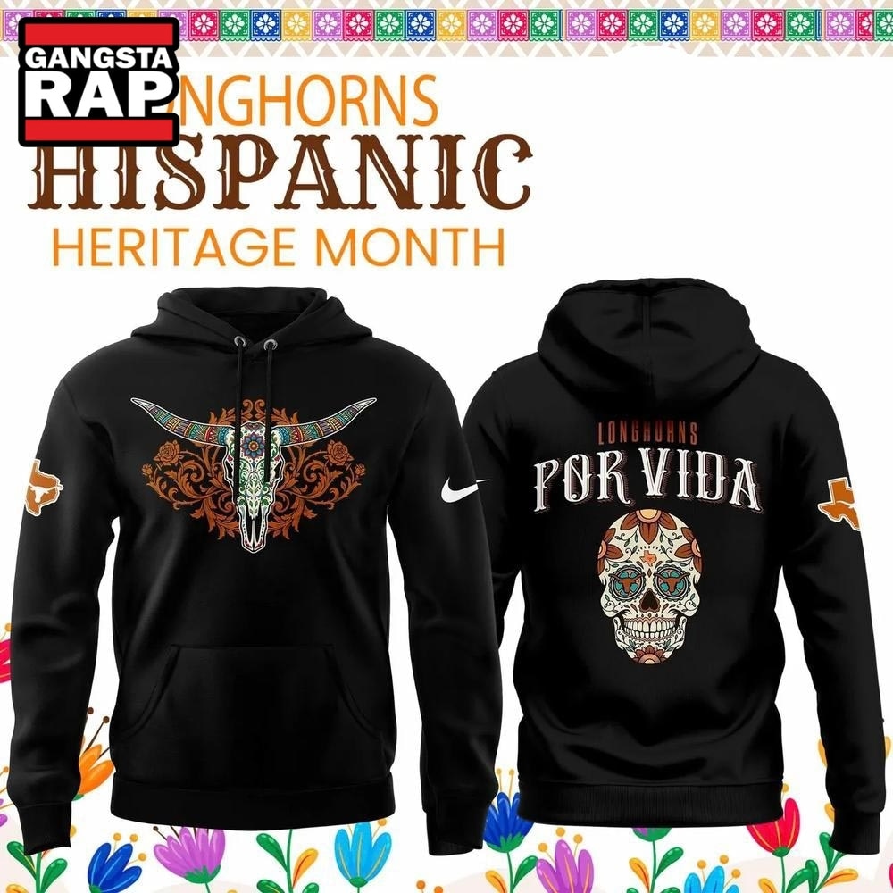 Texas Longhorns 2026 Hispanic Heritage Month Special Edition Black Hoodie, Trending Design Shirt Texas Longhorns 2026 Hispanic Heritage Month Special Edition Black Hoodie, Trending Design Shirt