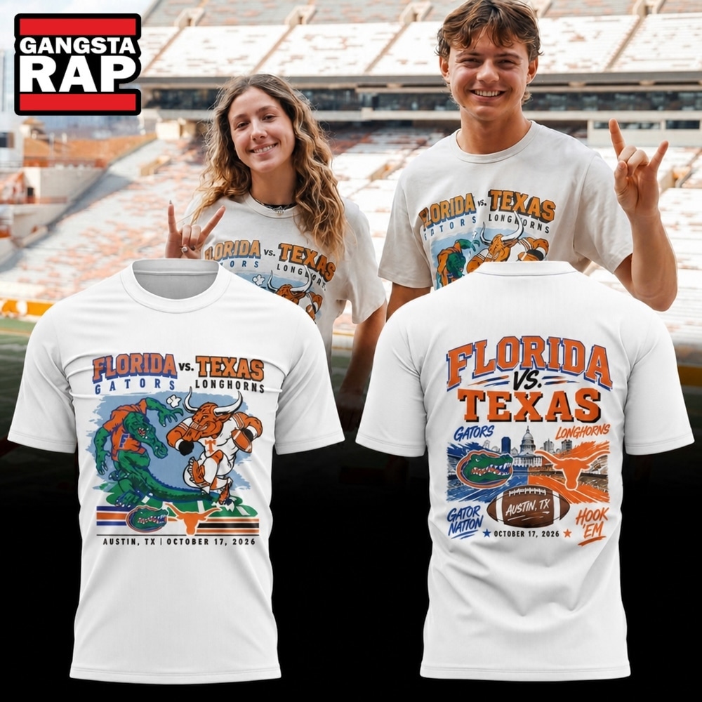 Texas Longhorns Florida vs Texas Matchup 2026 T Shirt, Trending Design Shirt Texas Longhorns Florida vs Texas Matchup 2026 T Shirt, Trending Design Shirt
