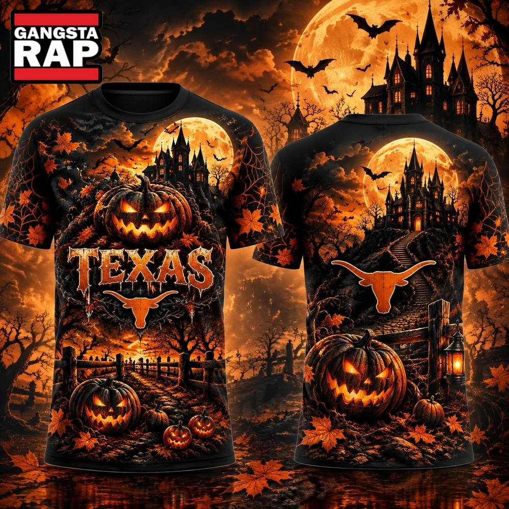 Texas Longhorns Halloween Day 2026 Special New T Shirt, Trending Design Shirt Texas Longhorns Halloween Day 2026 Special New T Shirt
