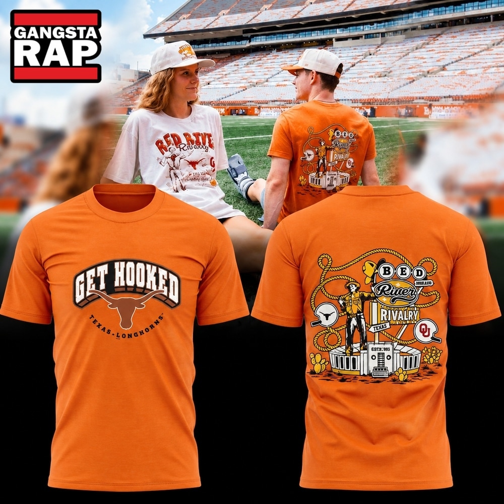 Texas Longhorns Red River Rivalry 2026 3D Shirt, Trending Design Shirt Texas Longhorns Red River Rivalry 2026 3D Shirt