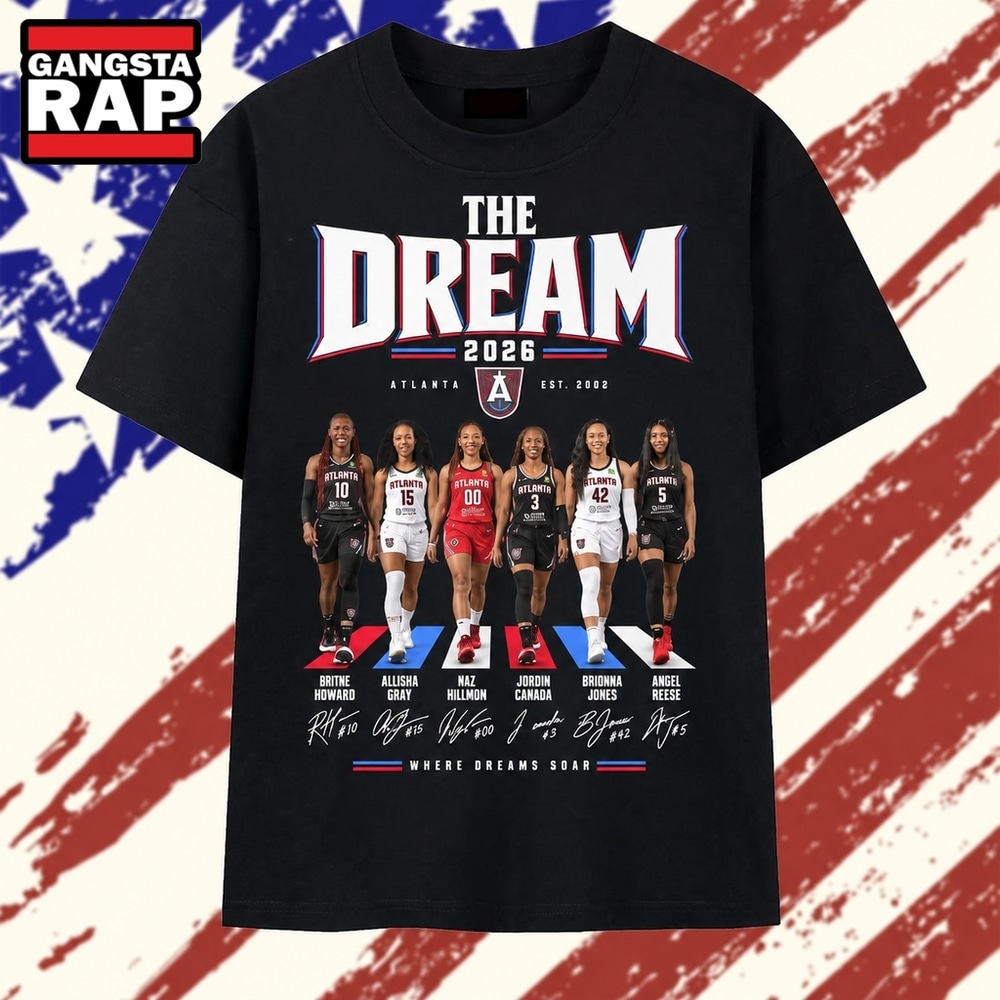 The Dream Atlanta 2026 Players Signatures Vintage T Shirt, Trending 2D Shirt The Dream Atlanta 2026 Players Signatures Vintage T Shirt, Trending 2D Shirt