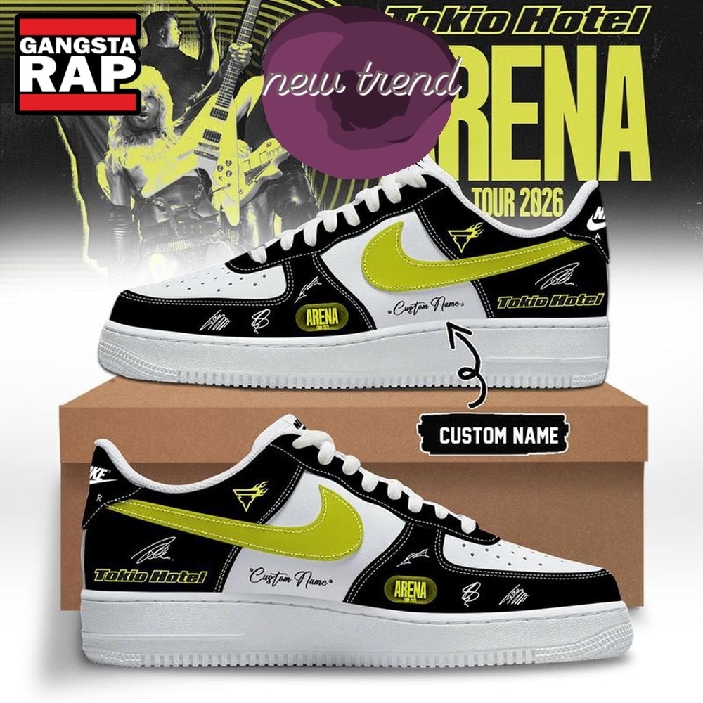 Tokio Hotel ARENA TOUR 2026 Special New Air Force 1 Shoes Tokio Hotel ARENA TOUR 2026 Special New Air Force 1 Shoes