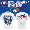 Toronto Blue Jays Legendary Home Runs T Shirt, Trending Design Shirt Toronto Blue Jays Legendary Home Runs T Shirt