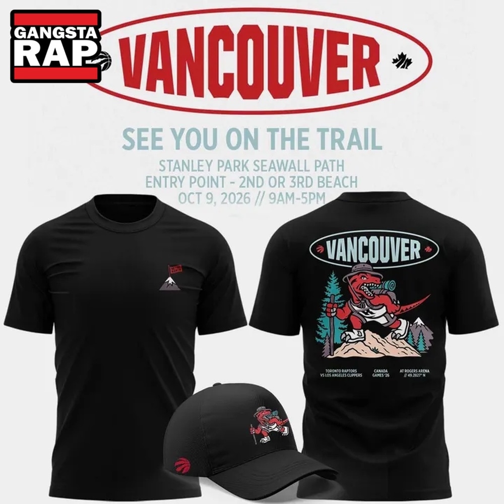 Toronto Raptors Vancouver Canada Games Limited Edition 2026 T Shirt, Trending Design Shirt Toronto Raptors Vancouver Canada Games Limited Edition 2026 T Shirt