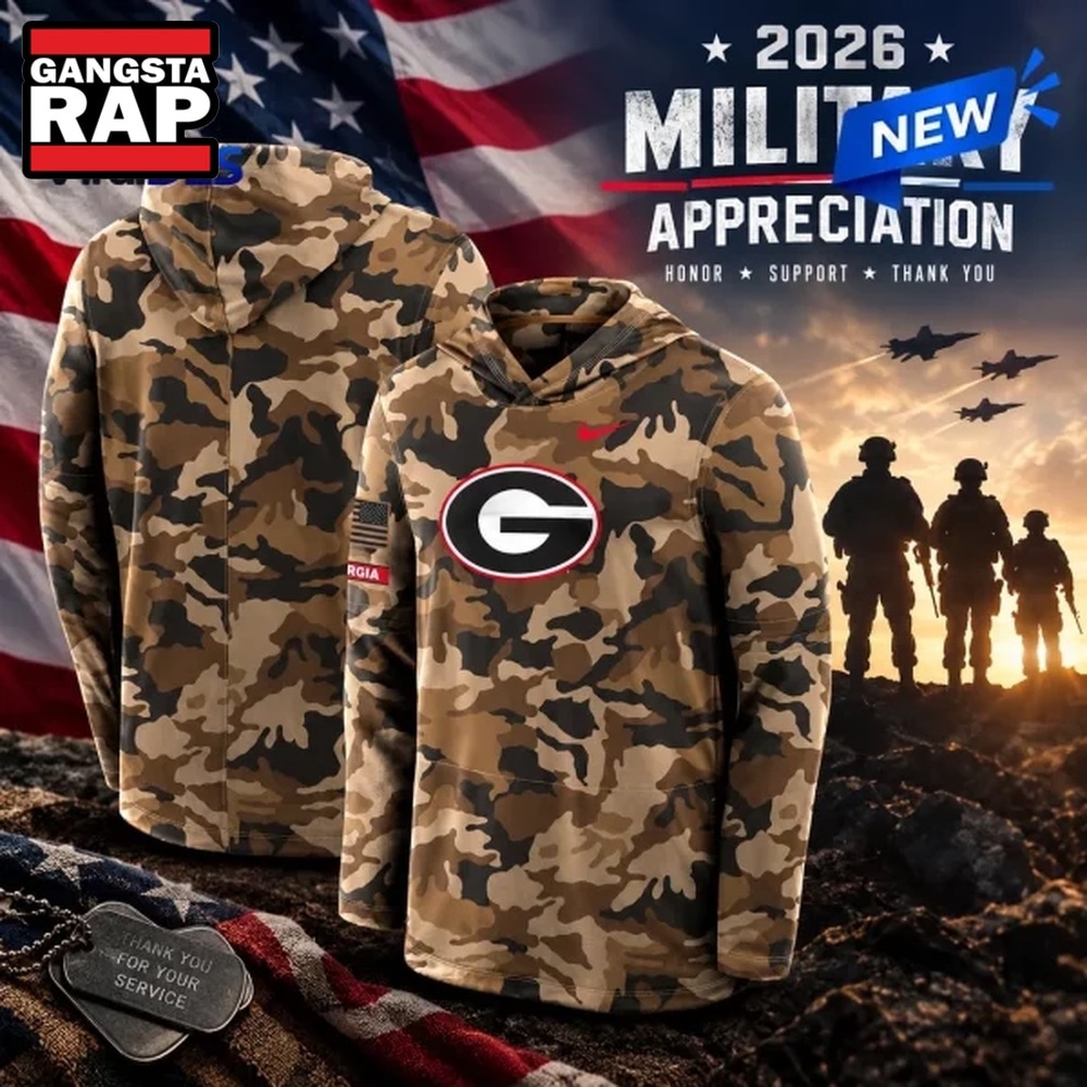University of Georgia 2026 Military Appreciation Camo Hoodie, Trending Design Shirt University of Georgia 2026 Military Appreciation Camo Hoodie, Trending Design Shirt
