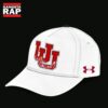 Utah Utes football Ice Cold White Out Exclusive 2026 Cap, Trending Baseball Cap Utah Utes Football Ice Cold White Out Exclusive 2026 Cap