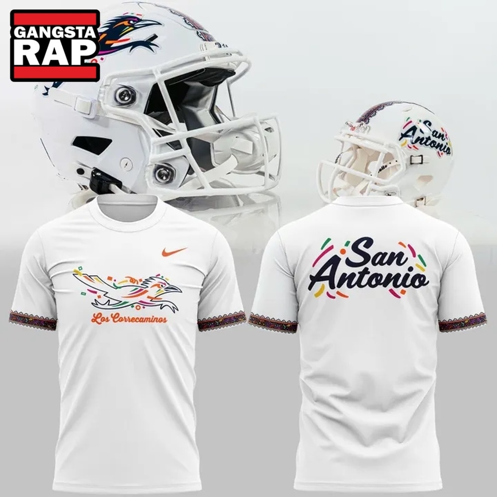 UTSA Roadrunners Hispanic Heritage 2026 White T Shirt, Trending Design Shirt Utsa Roadrunners Hispanic Heritage 2026 White T Shirt