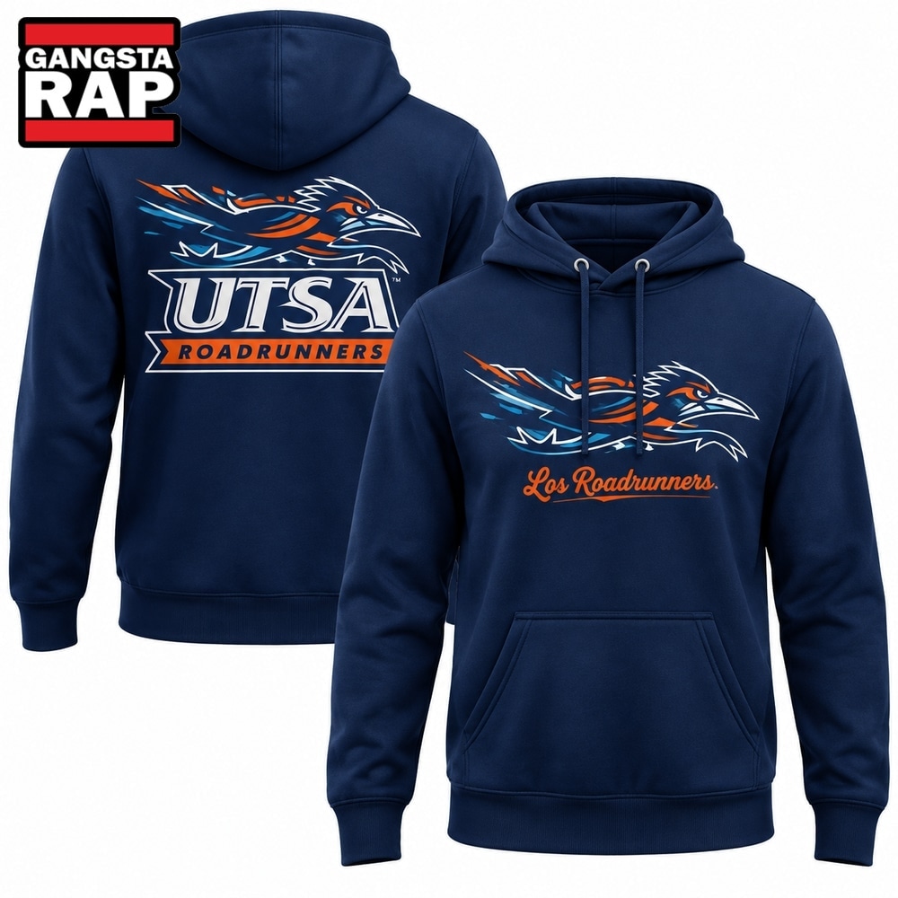 UTSA Roadrunners Los Correcaminos 2026 Navy Pullover Hoodie, Trending Design Shirt Utsa Roadrunners Los Correcaminos 2026 Navy Pullover Hoodie