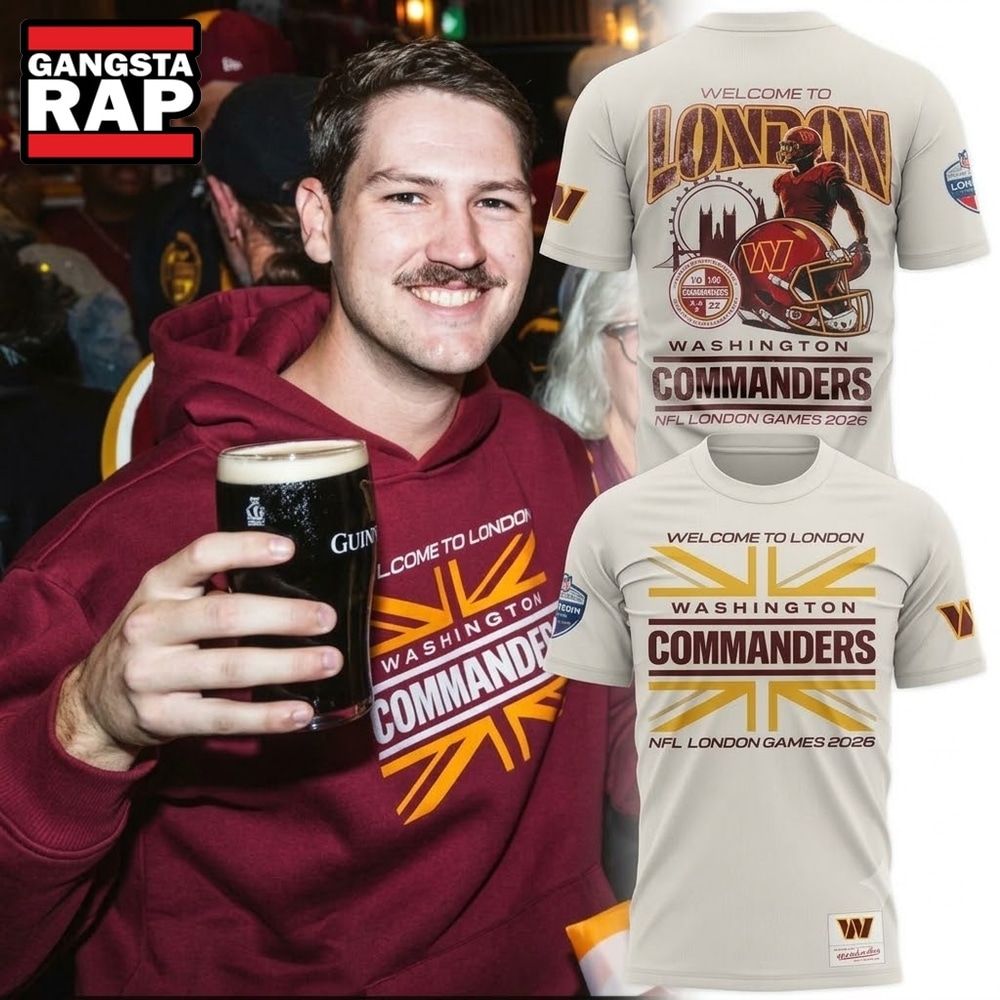 Washington Commanders NFL London Games 2026 Limited Edition T Shirt, Trending Design Shirt Washington Commanders NFL London Games 2026 Limited Edition T Shirt, Trending Design Shirt