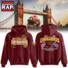 Washington Commanders NFL London Games 2026 Red Hoodie, Trending Design Shirt Washington Commanders Nfl London Games 2026 Red Hoodie
