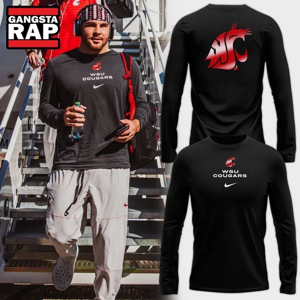 Washington State Football 2026 New Uniform Long Sleeve Shirt, Trending Design Shirt Washington State Football 2026 New Uniform Long Sleeve Shirt, Trending Design Shirt