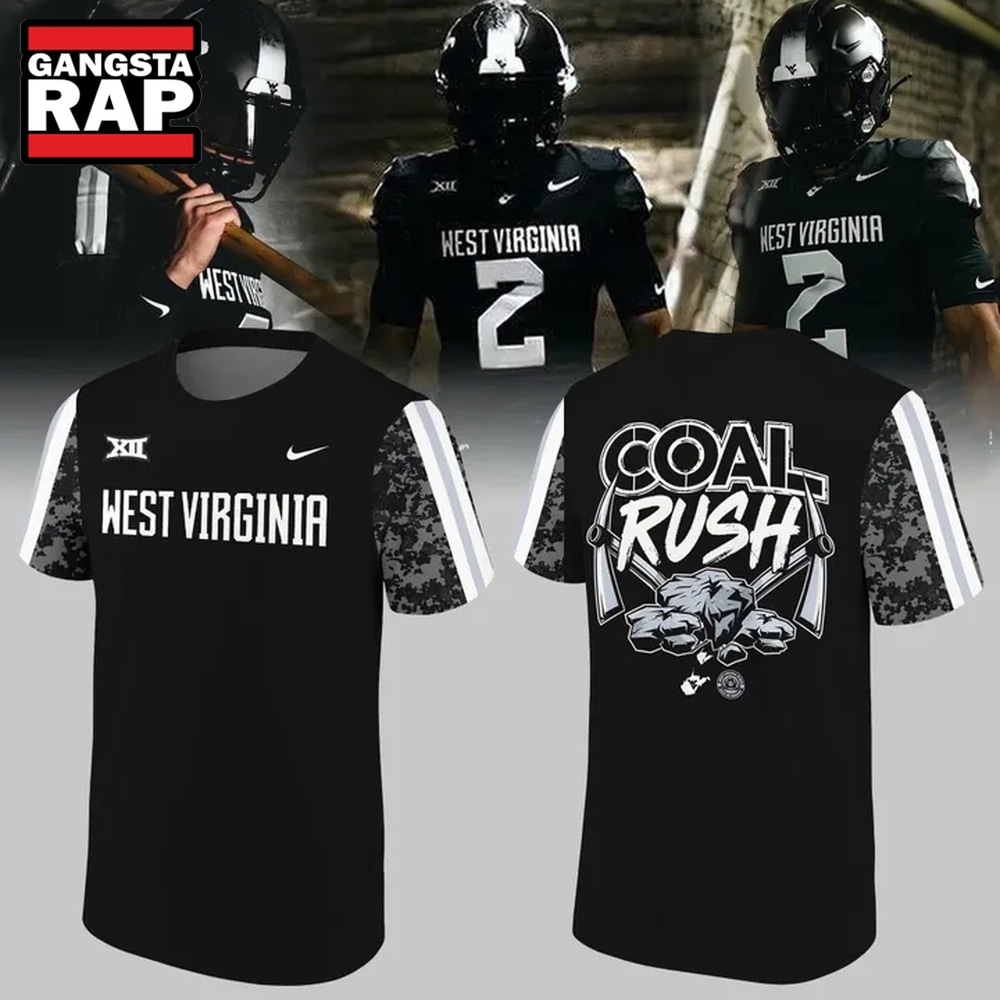West Virginia Mountaineers Football Coal Rush Uniform Exclusive T Shirt, Trending Design Shirt West Virginia Mountaineers Football Coal Rush Uniform Exclusive T Shirt, Trending Design Shirt