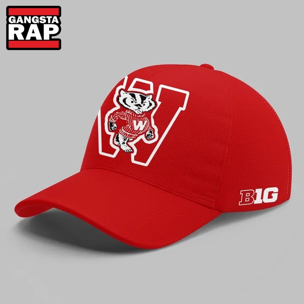 Wisconsin Badgers Football ThrowBack 2026 Limited Edition Cap, Trending Baseball Cap Wisconsin Badgers Football ThrowBack 2026 Limited Edition Cap, Trending Baseball Cap